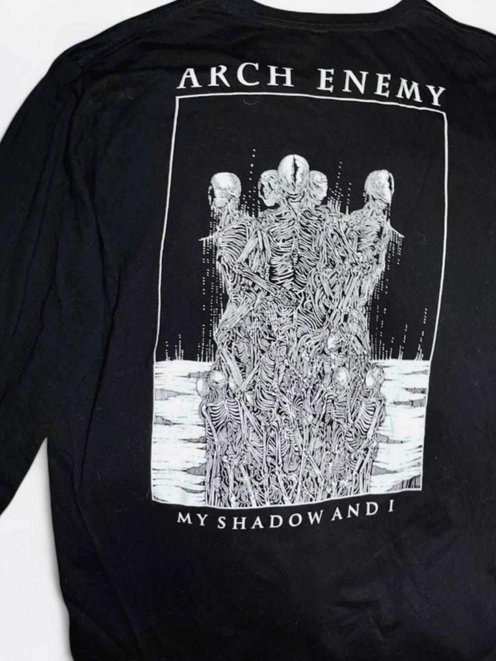 Vintage Arch Enemy my shadows and I Tour Shirt
Y2K Metal Anvil Large